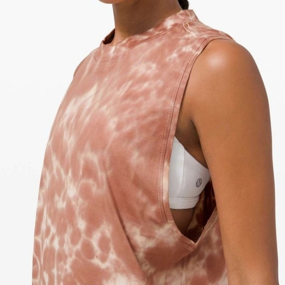 lululemon athletica Tops - Lululemon‎ Tie Dye Musle Tank Top Size 8